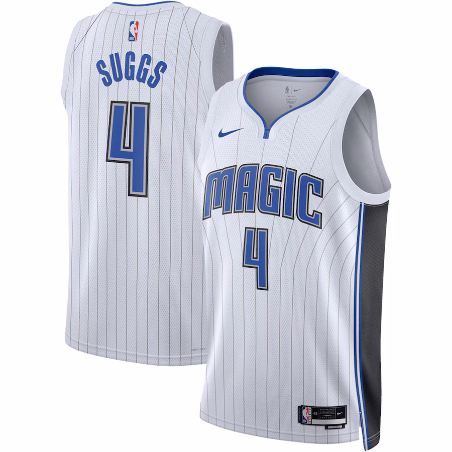 Jalen Suggs, Orlando Magic Unisex Swingman-Trikot - Association-Edition - Weiß
