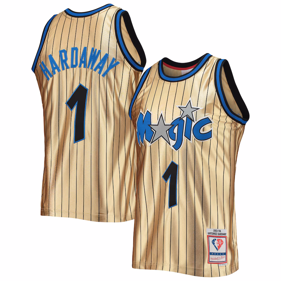 Penny Hardaway Orlando Magic Mitchell & Ness 75. Jubiläum 1993/94 Classic Trikot