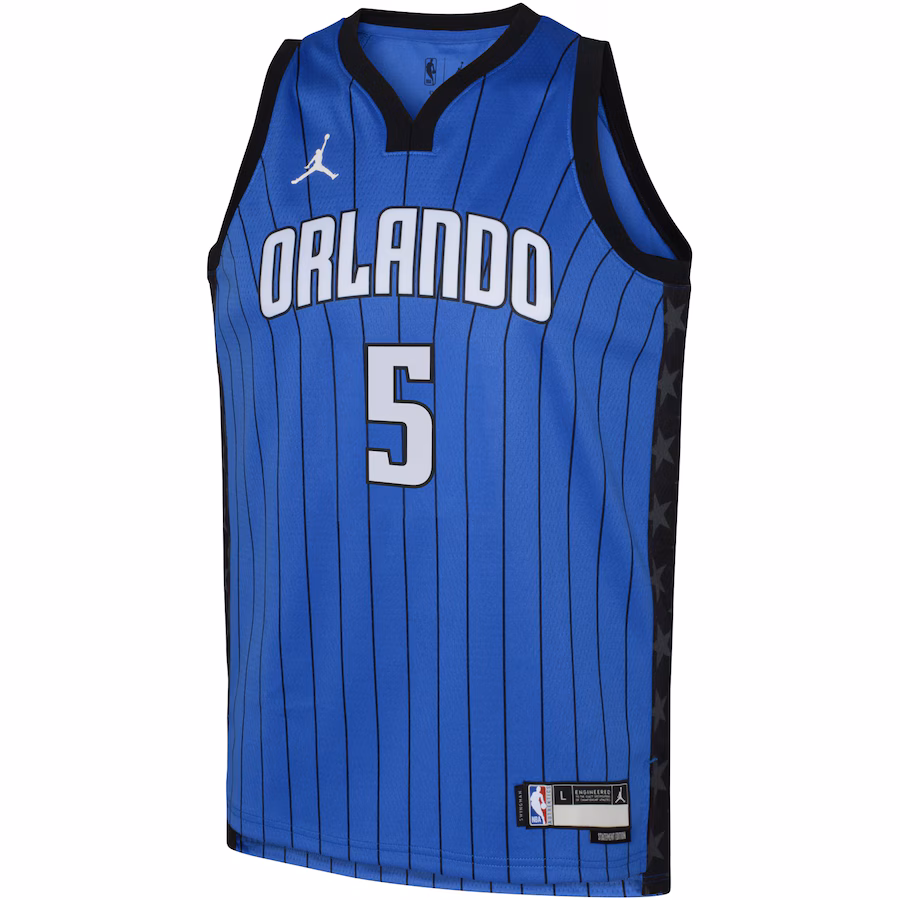 Paolo Banchero, Orlando Magic Jordan Brand Jugend-Fan-Trikot - Statement - Königblau