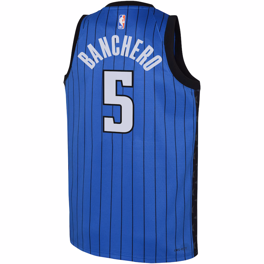 Paolo Banchero, Orlando Magic Jordan Brand Jugend-Fan-Trikot - Statement - Königblau