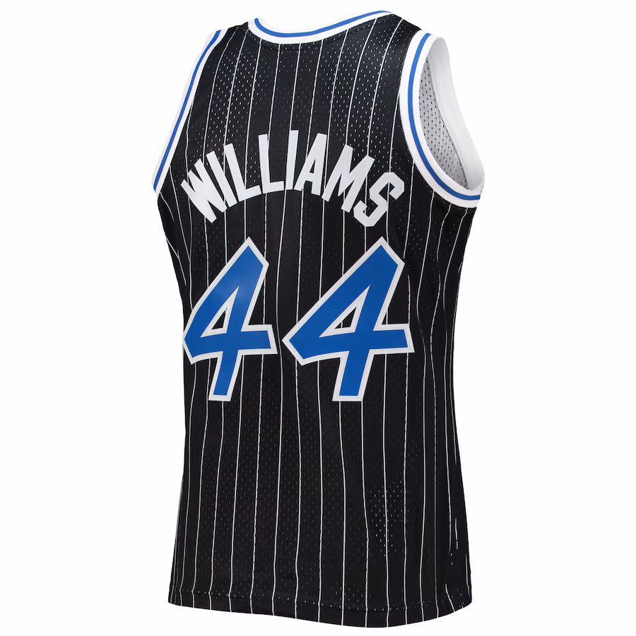 Jason Williams, Maillot Swingman de l'Édition Classique de la saison 2009/10 de Mitchell & Ness pour Orlando Magic - Noir