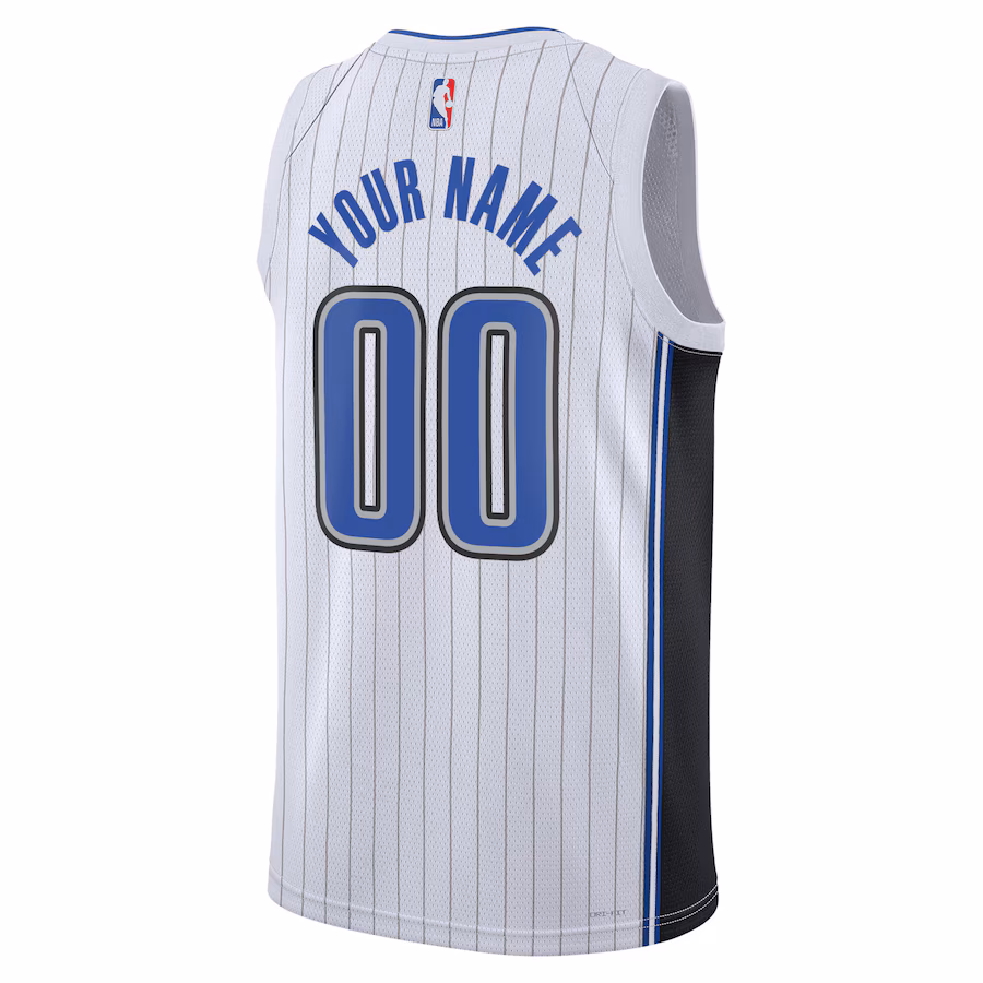 Orlando Magic Unisex Swingman Personalisierte Trikot - Association-Edition - Weiß