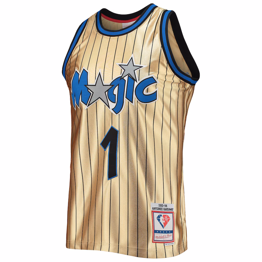 Penny Hardaway Orlando Magic Mitchell & Ness 75. Jubiläum 1993/94 Classic Trikot