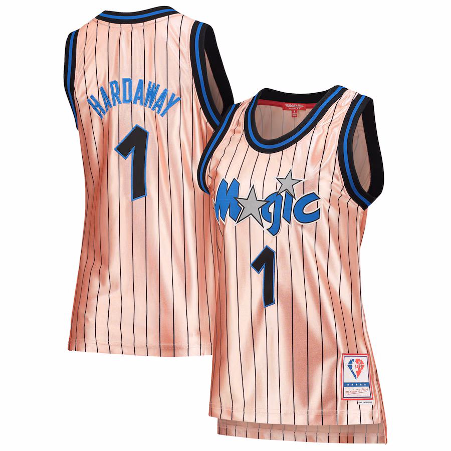 Maillot Penny Hardaway Orlando Magic Mitchell & Ness femme 75e anniversaire