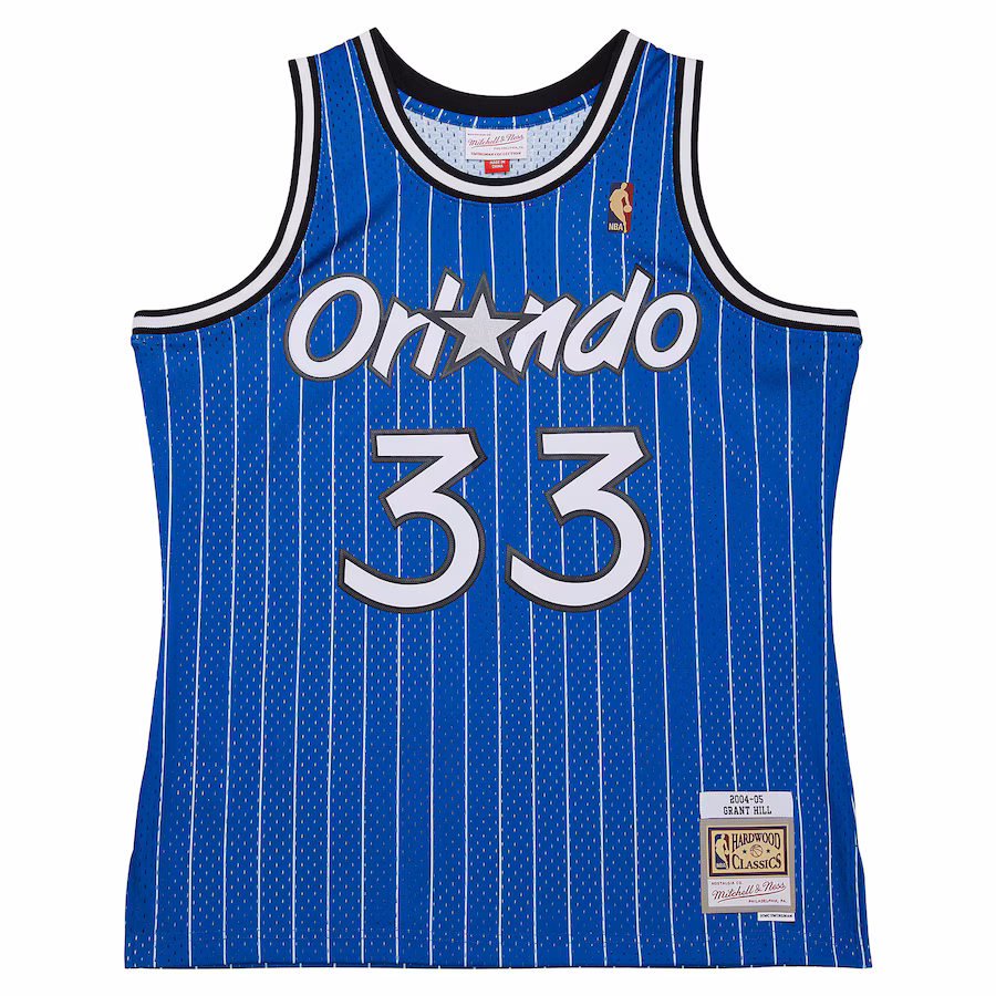 Grant Hill, Maillot Swingman Classique 2004/05 de Mitchell & Ness pour Orlando Magic - Bleu