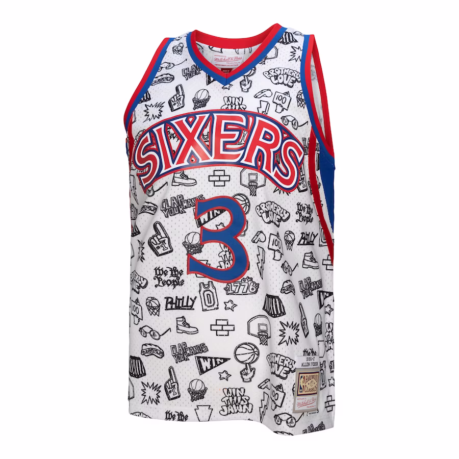 Allen Iverson 76ers Trikot 1996-97 - Mitchell & Ness HWC Retro