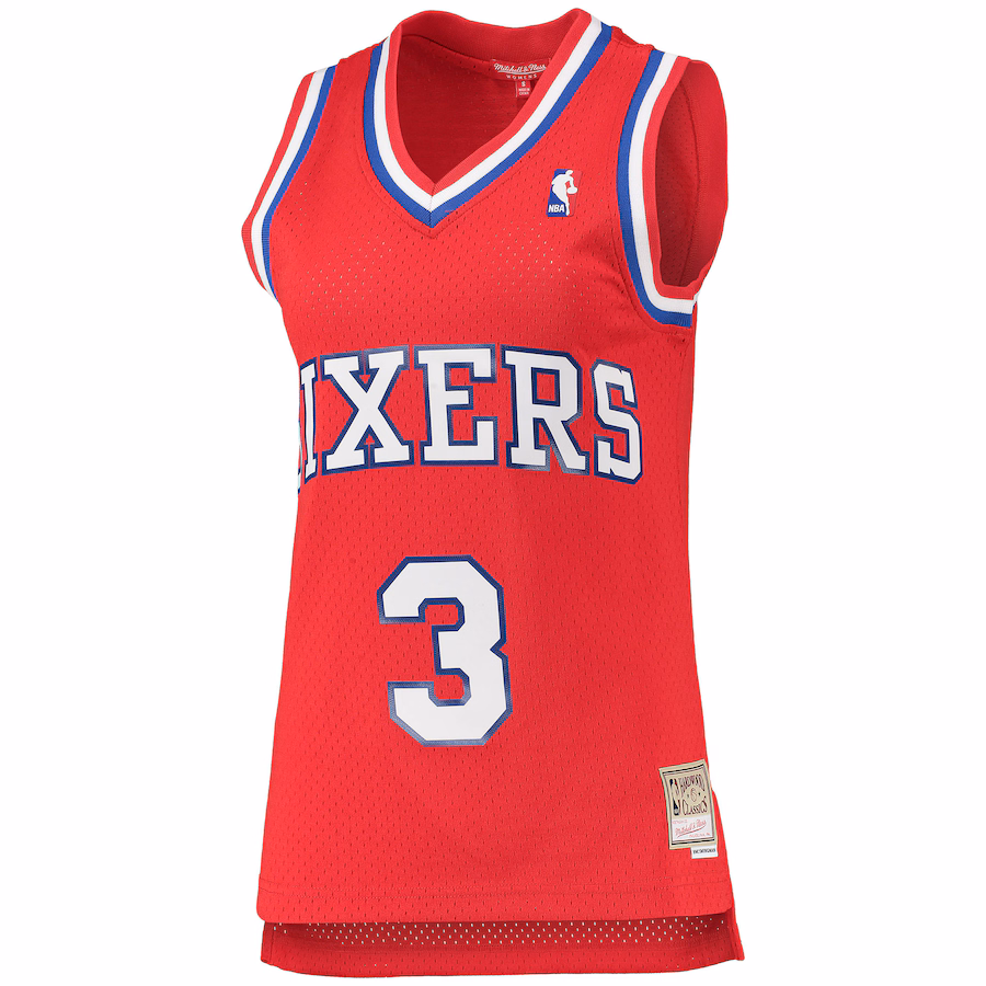 Camiseta Allen Iverson 76ers Mujer 2002-03 - Mitchell & Ness HWC