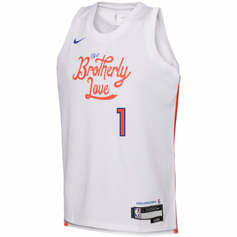 James Harden Philadelphia 76ers Jugend 2022/23 Saison Swingman Jersey - City-Edition - Weiß