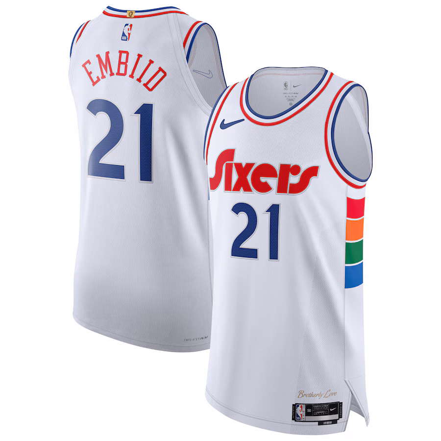 Joel Embiid Philadelphia 76ers City Edition Trikot 2024-25