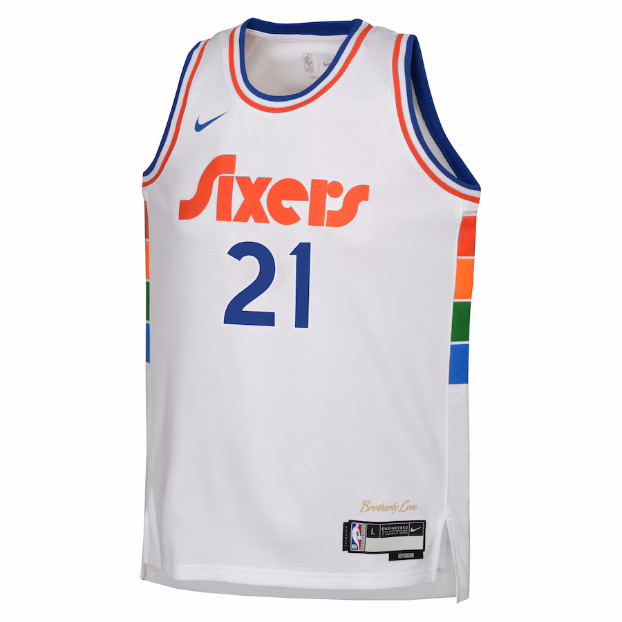 Joel Embiid Philadelphia 76ers City Edition Trikot 2024-25
