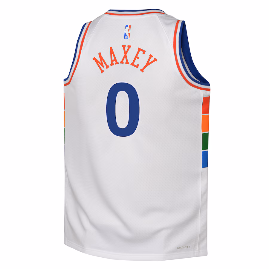 Tyrese Maxey Philadelphia 76ers City Edition Trikot 2024-25