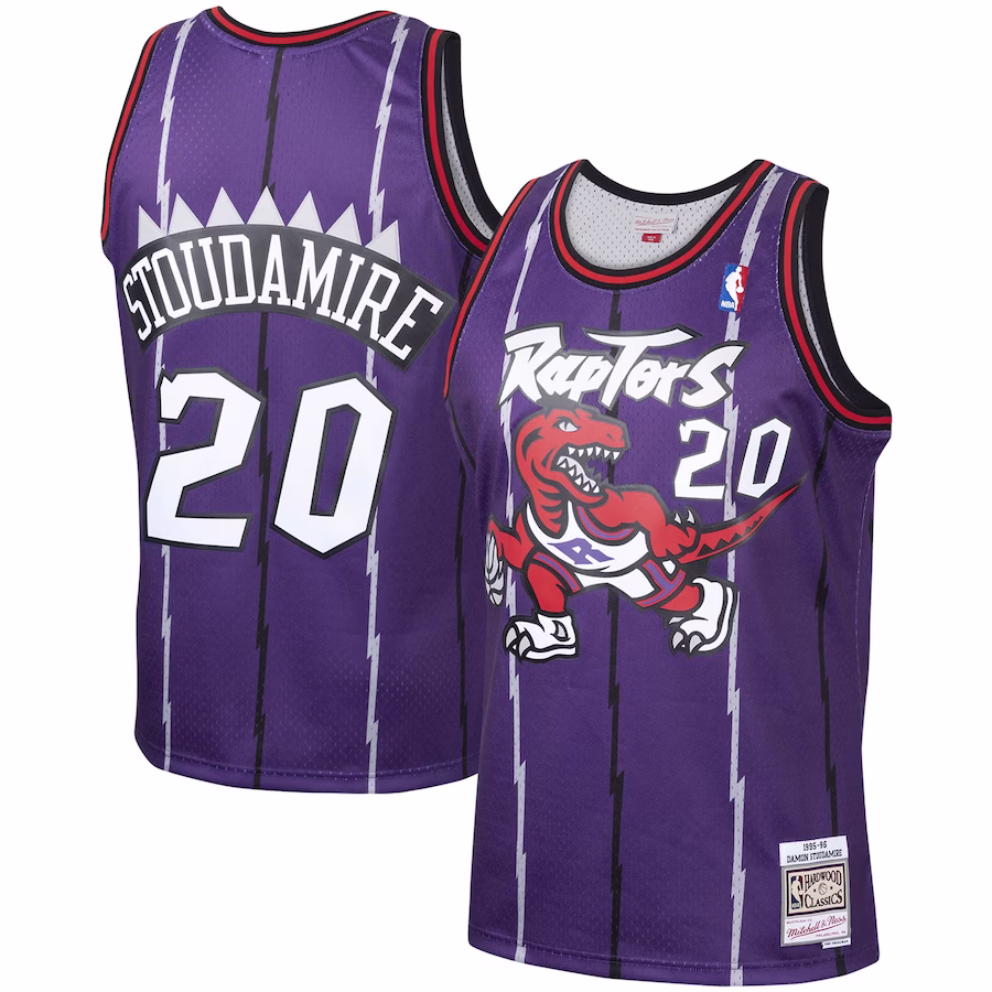 Mitchell & Ness Damon Stoudamire Raptors Retro Trikot 1995/96 - Swingman