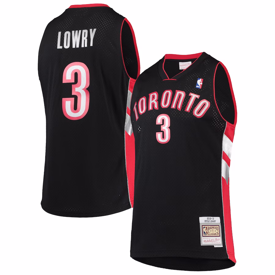 Mitchell & Ness Kyle Lowry Raptors Hardwood Classics Trikot 2001/02 - Swingman