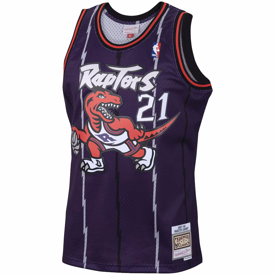 Mitchell & Ness Marcus Camby Raptors Hardwood Classics Trikot 2001/02 - Swingman