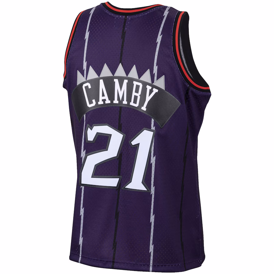 Mitchell & Ness Marcus Camby Raptors Hardwood Classics Trikot 2001/02 - Swingman
