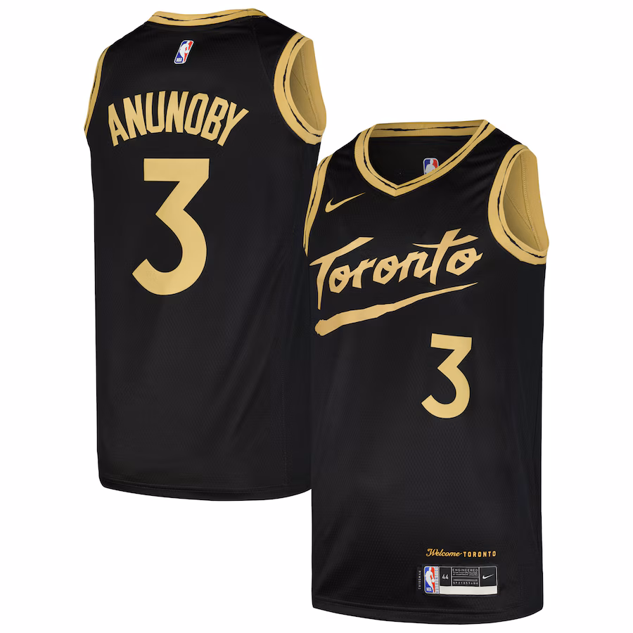 OG Anunoby Toronto Raptors City Edition Trikot - Nike Swingman