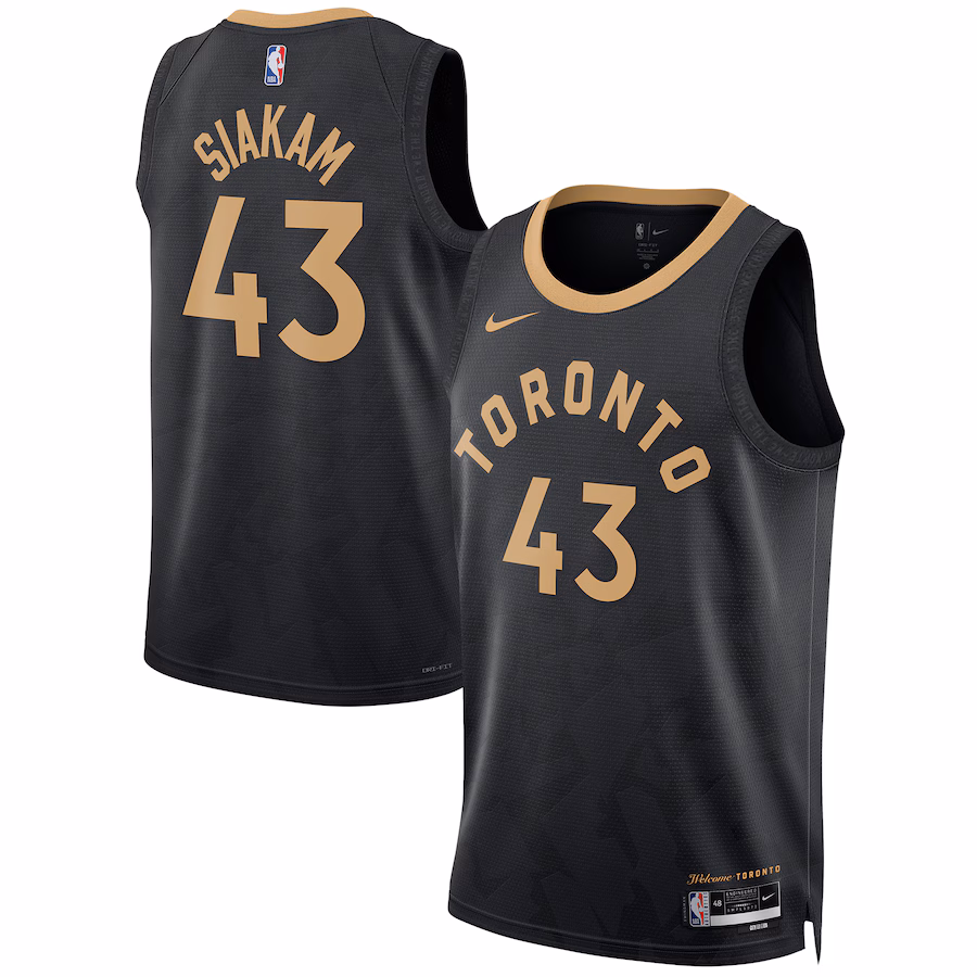 Canotta Pascal Siakam Toronto Raptors City Edition 2022/23 Swingman