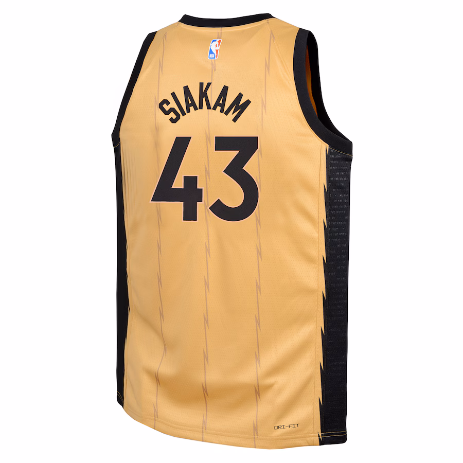 Pascal Siakam Toronto Raptors City Edition Trikot - Nike Swingman
