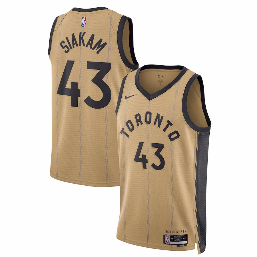 Canotta Pascal Siakam Toronto Raptors City Edition 2023/24 Swingman