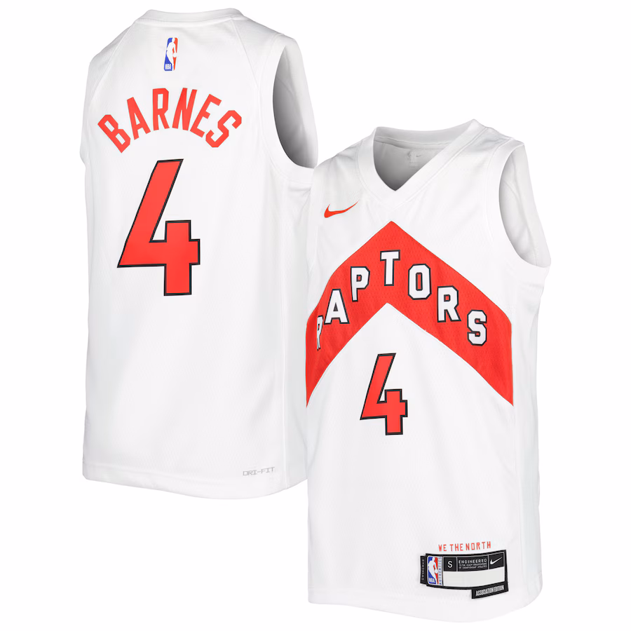 Scottie Barnes Toronto Raptors Nike Swingman Trikot