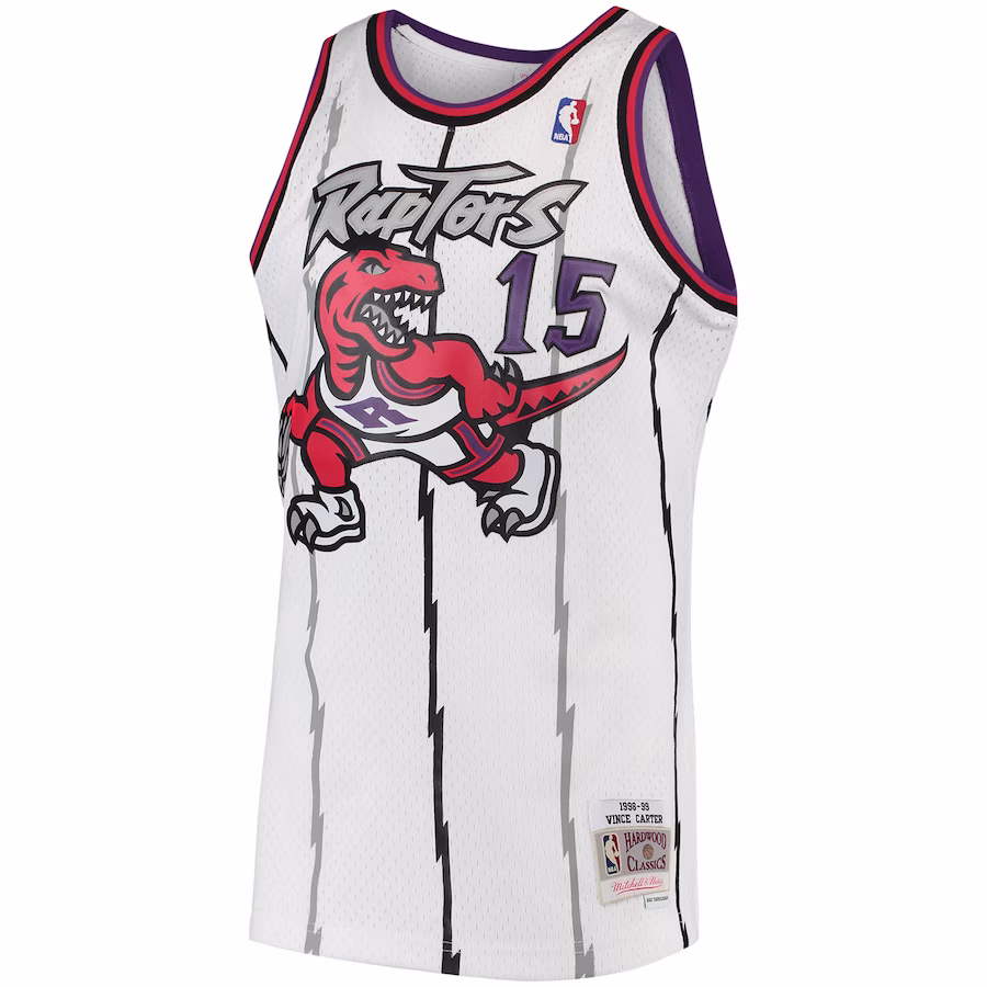 Camiseta Vince Carter Toronto Raptors 1998/99 Mitchell & Ness Swingman HWC