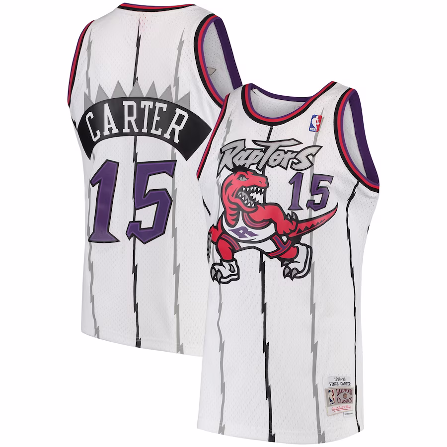 Mitchell & Ness Vince Carter Raptors Swingman Trikot 1998/99 - Retro HWC