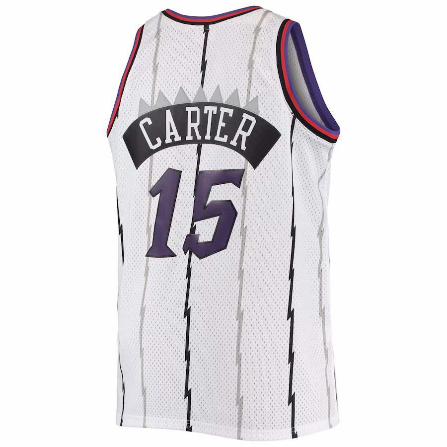Camiseta Vince Carter Toronto Raptors Mitchell & Ness Big & Tall 1998/99 Swingman