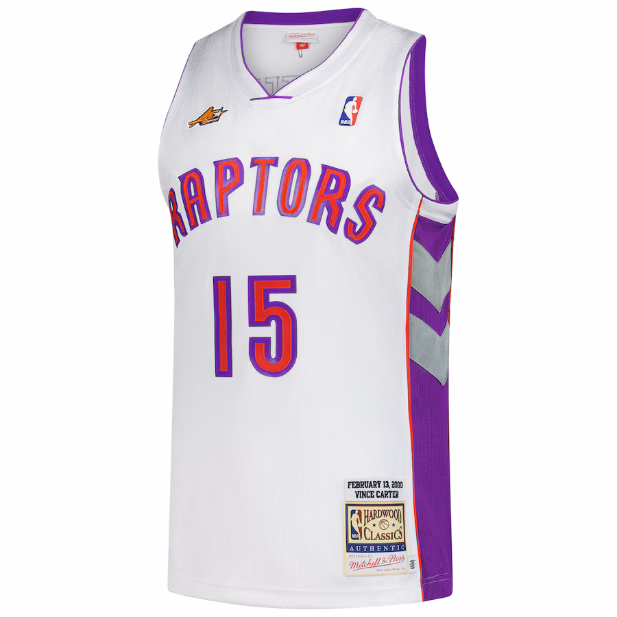 Camiseta Vince Carter Toronto Raptors Mitchell & Ness All-Star Game 2000