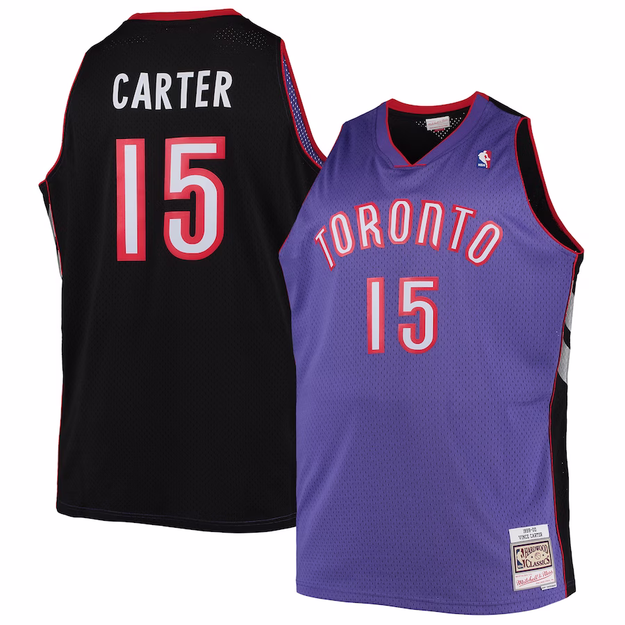 Canotta Vince Carter Toronto Raptors 1999/00 Mitchell & Ness Big & Tall Swingman