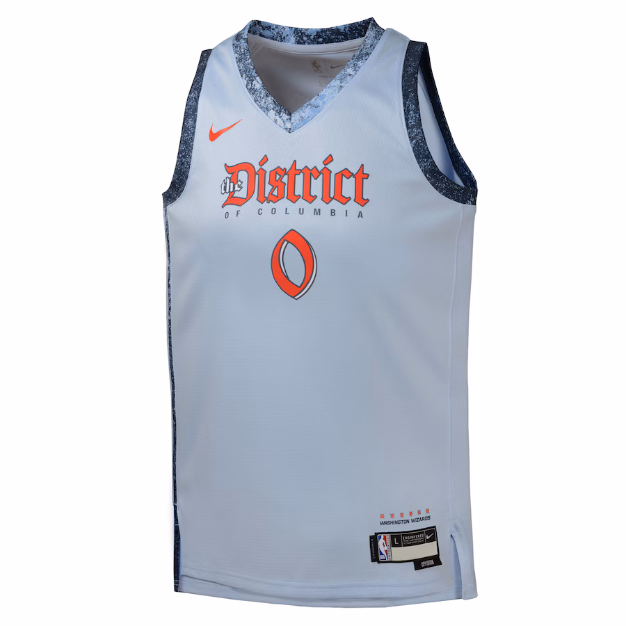 Maillot Bilal Coulibaly Washington Wizards City Edition 2024/25