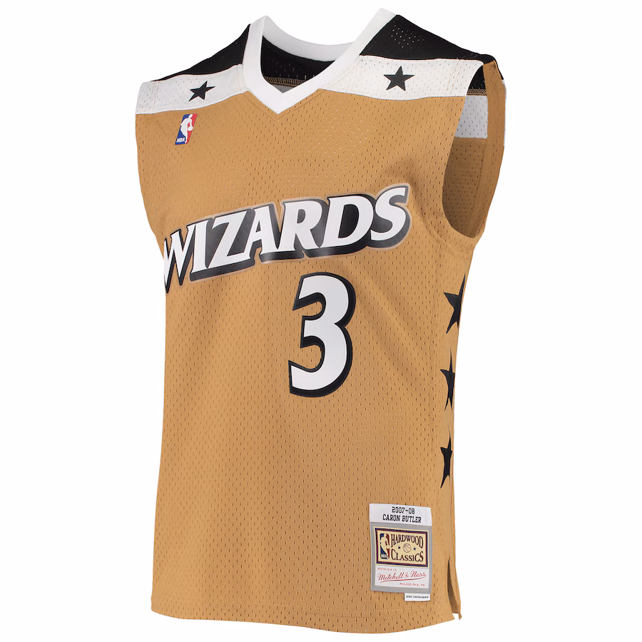 Canotta Basket Caron Butler Wizards Mitchell & Ness 2007/08 Retro