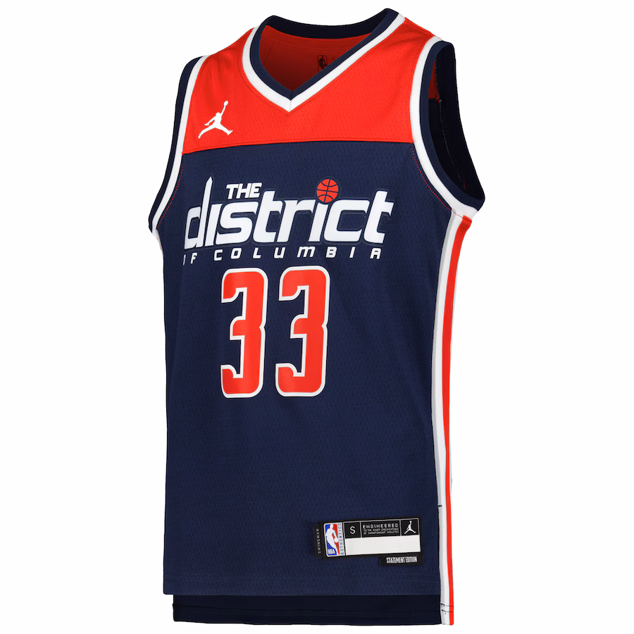Kyle Kuzma Washington Wizards Jordan Brand Swingman Trikot