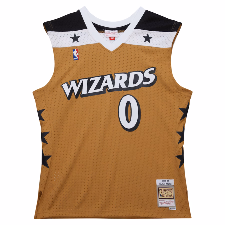 Canotta Basket Gilbert Arenas Wizards Mitchell & Ness 2006/07 Retro