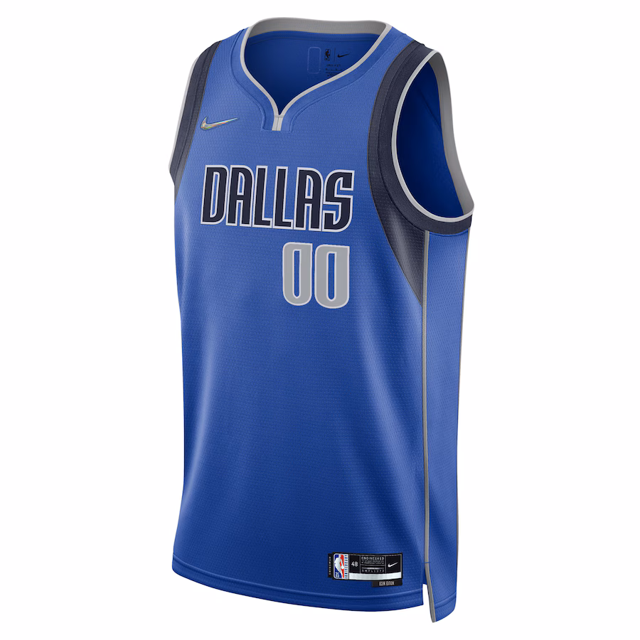 Dallas Mavericks, 2021/22 Custom Jersey, Icon Edition, Blue