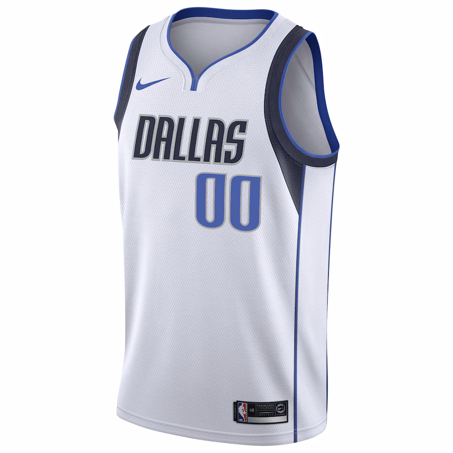 Camiseta Dallas Mavericks 2020/21 Personalizada - Association Edition - Blanco