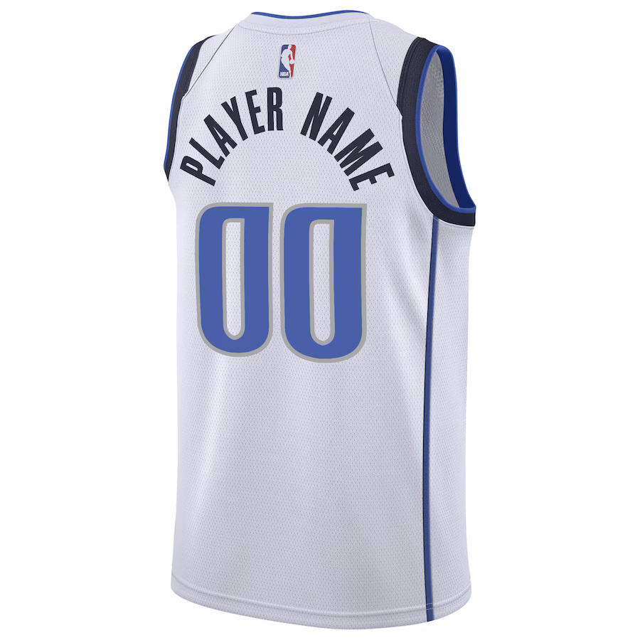 Camiseta Dallas Mavericks 2020/21 Personalizada - Association Edition - Blanco
