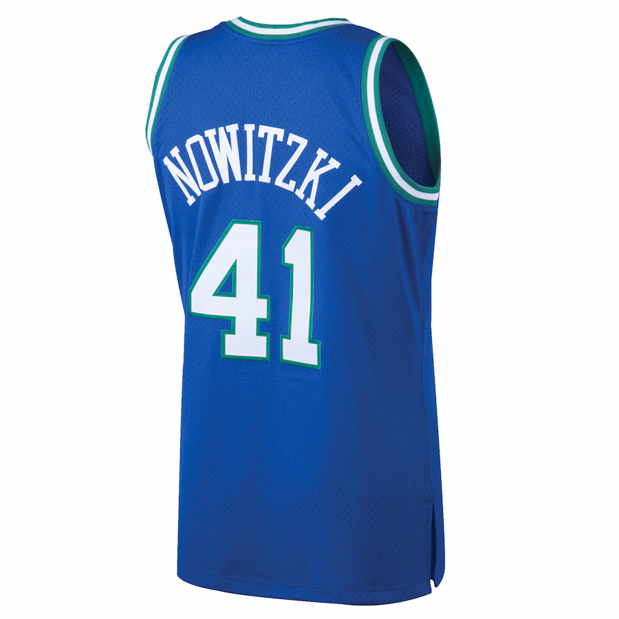 Dirk Nowitzki Dallas Mavericks Edición Clásica 1998/99, Azul