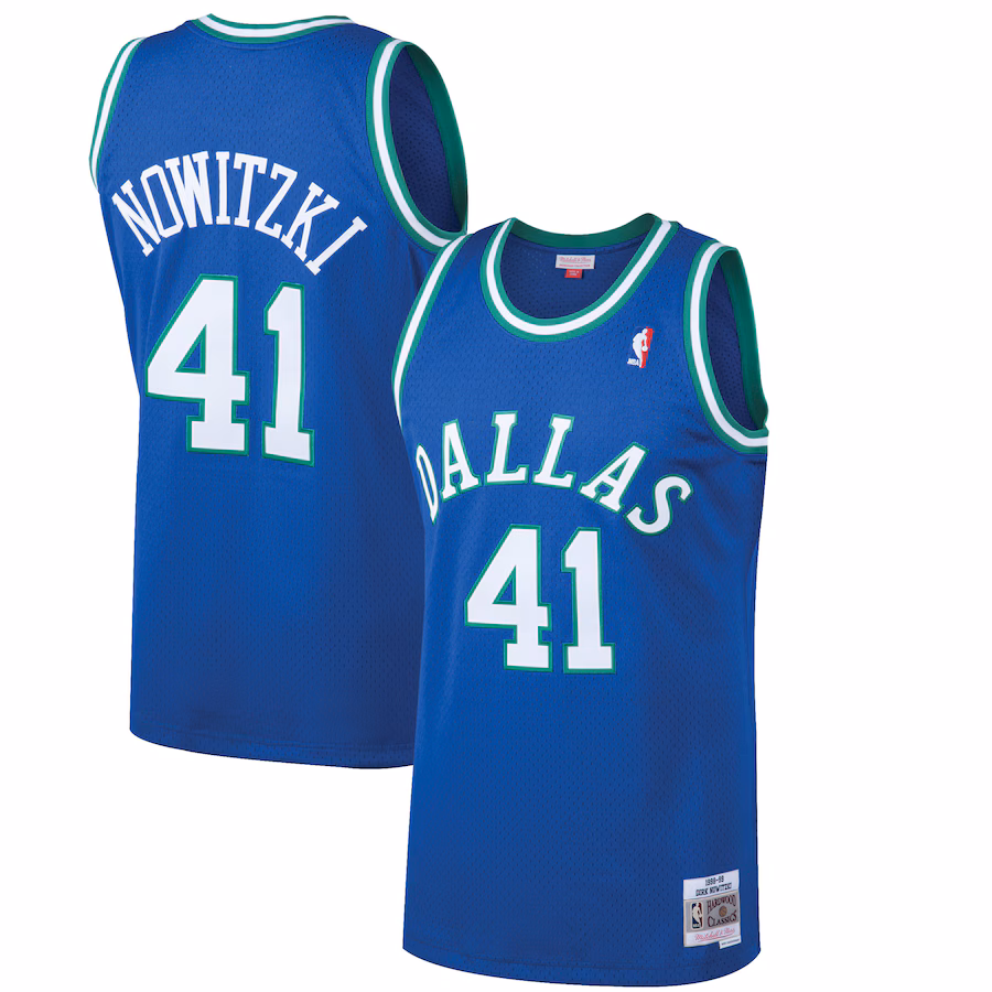 Dirk Nowitzki Dallas Mavericks Edición Clásica 1998/99, Azul