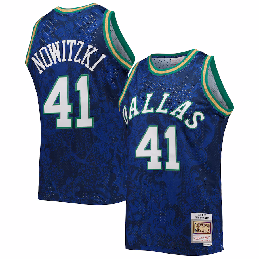Camiseta Dirk Nowitzki Dallas Mavericks 1998/99 - Lunar New Year Edition