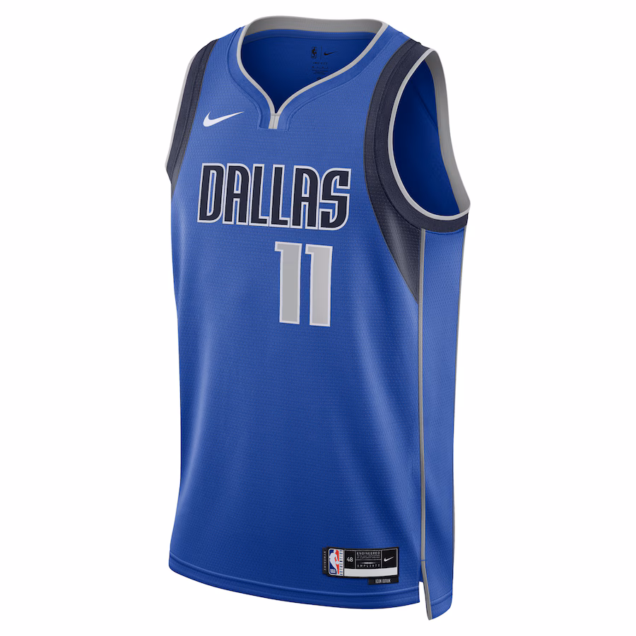 Dallas Mavericks KYRIE IRVING Icon Edition Trikot blau