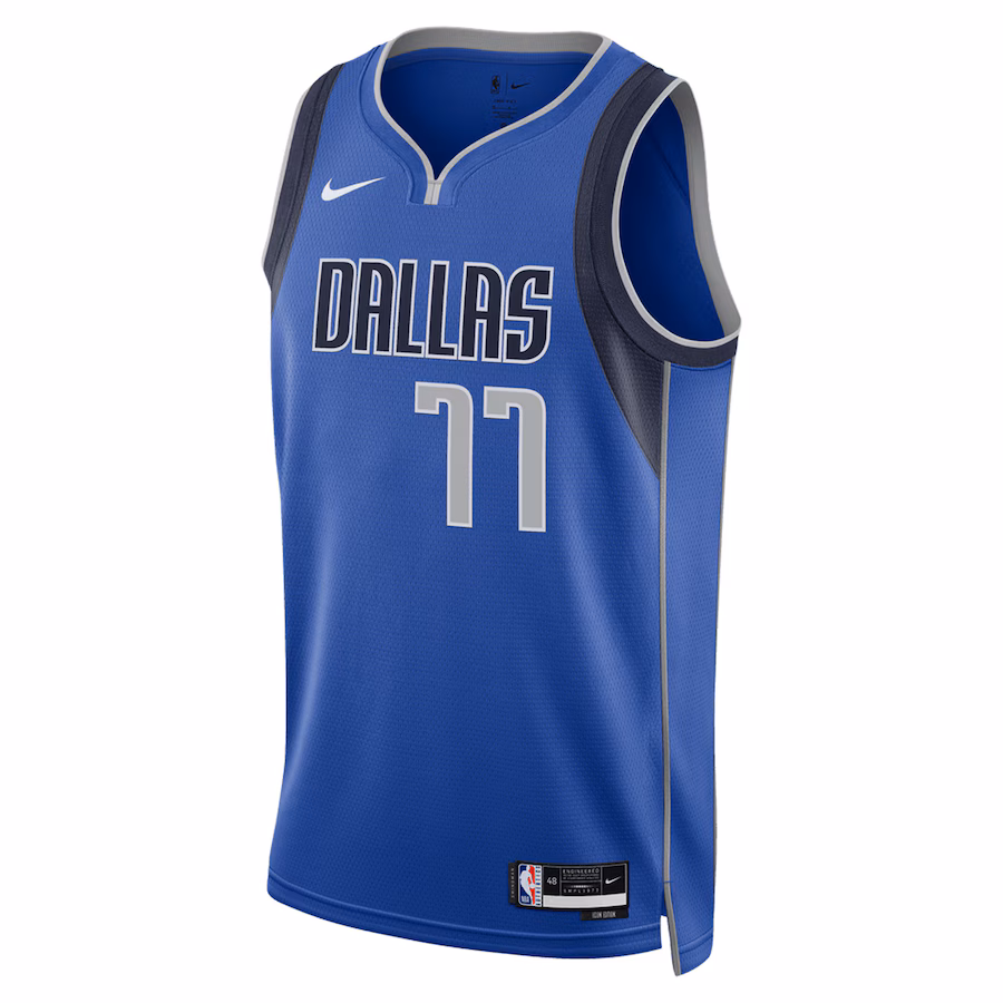 Luka Dončić, Dallas Mavericks, edición Icon, Azul