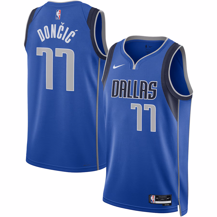 Luka Dončić, Dallas Mavericks, edizione Icon, Blu
