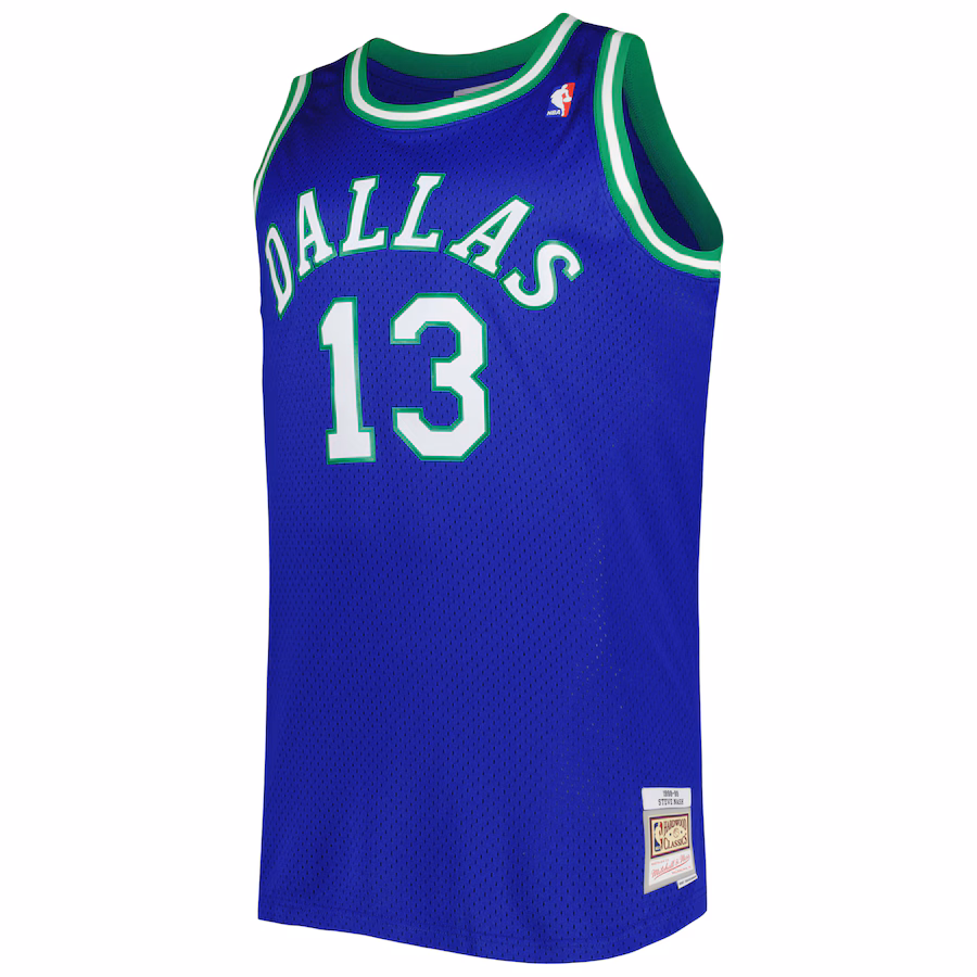 Steve Nash Dallas Mavericks 1998/99 Retro Trikot - Hardwood Classics