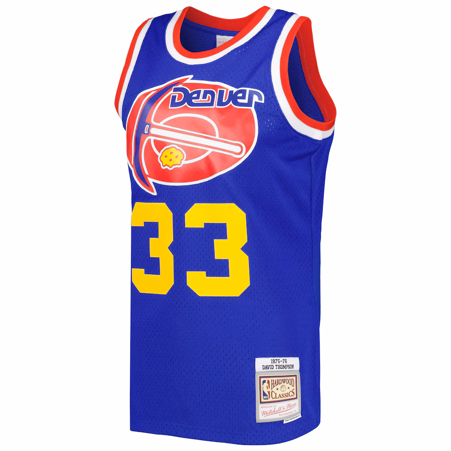 David Thompson Denver Nuggets Edición de Fan, Azul