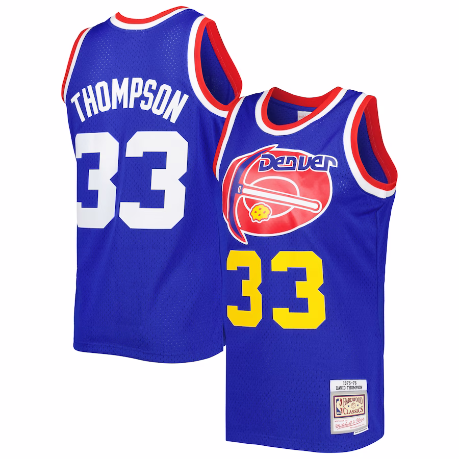David Thompson Denver Nuggets Fan Edition, Blu