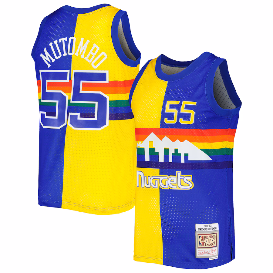 Dikembe Mutombo Denver Nuggets 1991/92, Königsblau