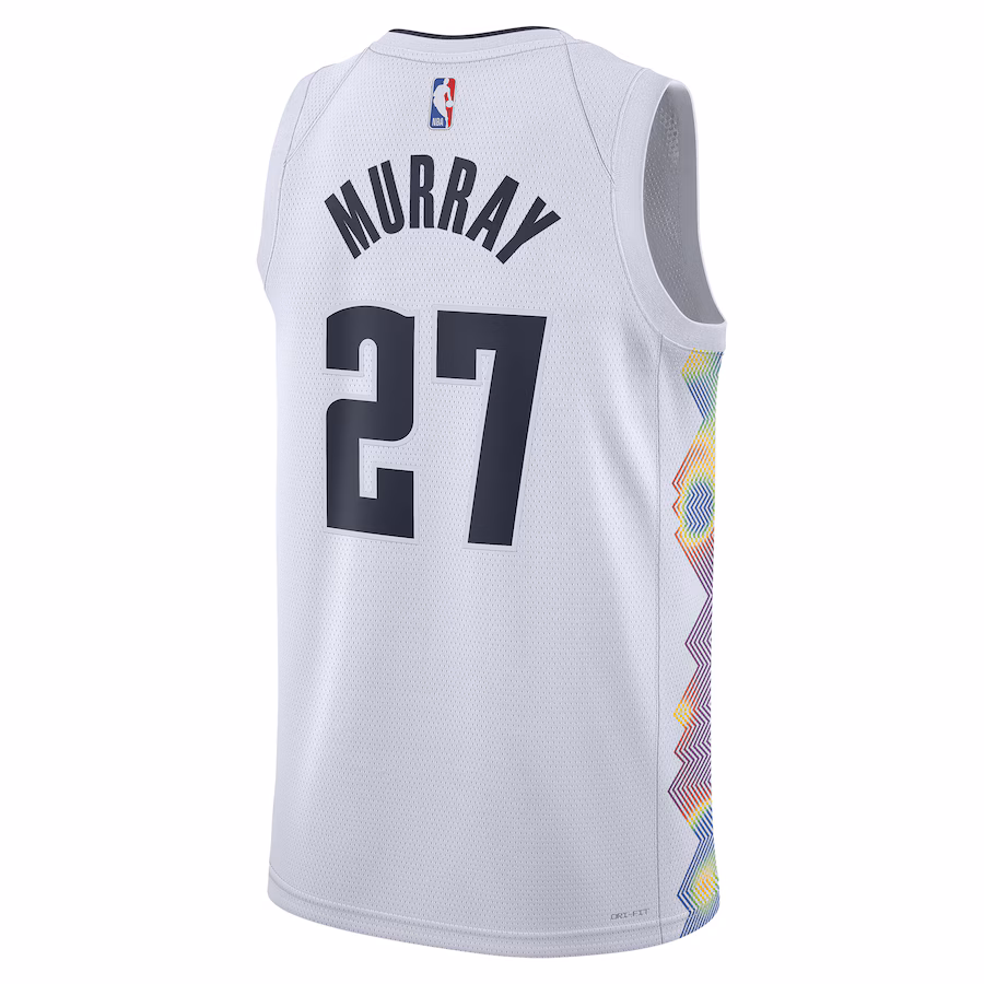 Jamal Murray, Denver Nuggets, City Edition 2024/25, Weiß