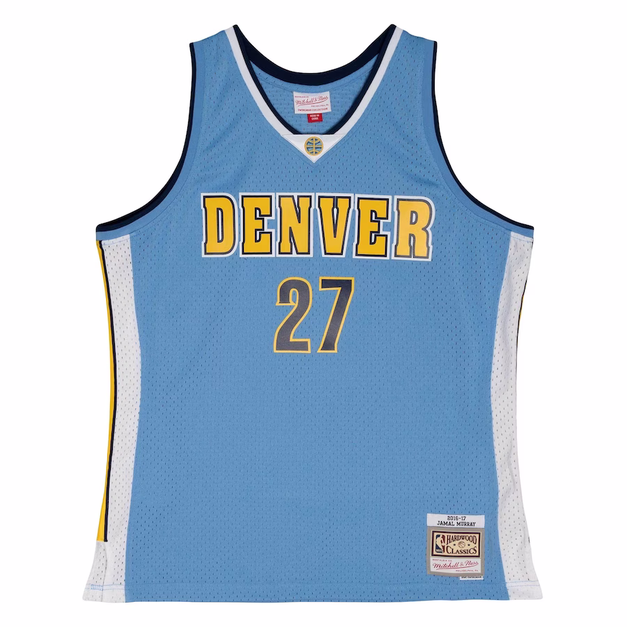 Jamal Murray, Denver Nuggets, 2016/17 Retro, Azul