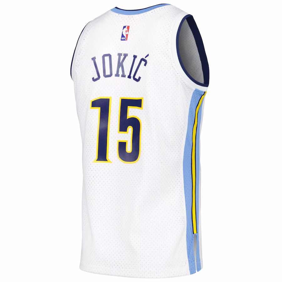 Nikola Jokic, Denver Nuggets, Retro 2016/17, Weiß