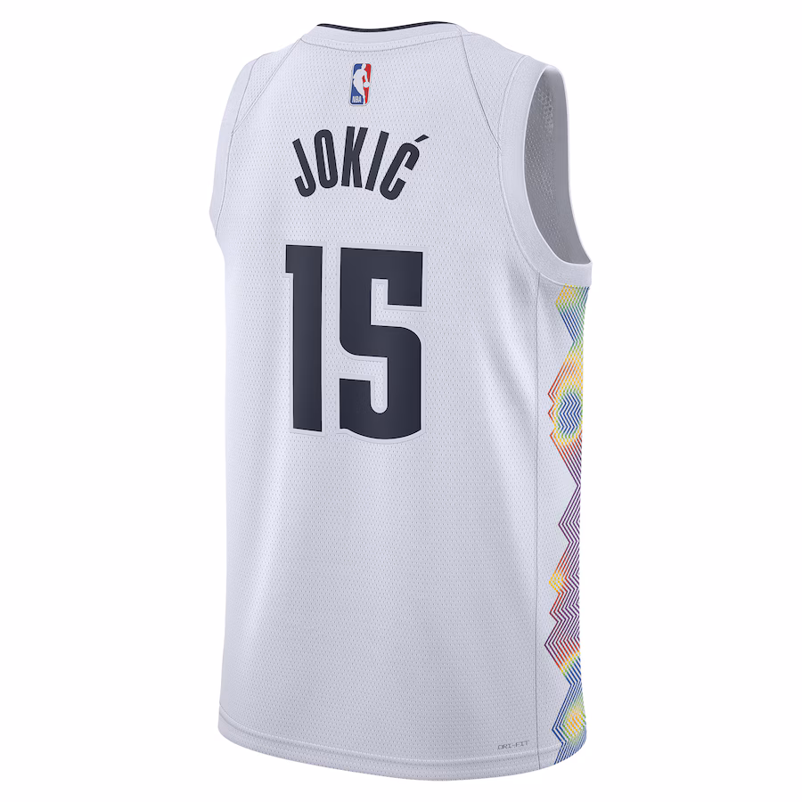 Nikola Jokic, Denver Nuggets, Édition City 2024/25, Blanc